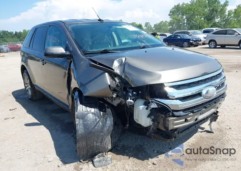 2013 Ford Edge Sel из США, поврежденный, VIN 2FMDK3JC4DBC95738